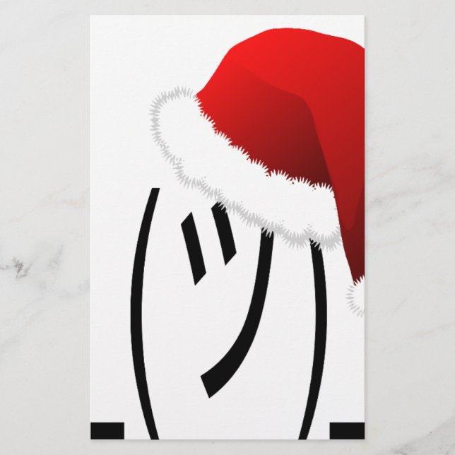 kerst shrug emoji (Voorkant)