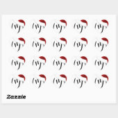 kerst shrug emoji hart sticker (Vel)