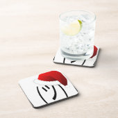 kerst shrug emoji onderzetter (Rechterzijde)