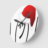kerst shrug emoji ronde klok (Hoek)