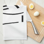 kerst shrug emoji theedoek (Quarter Fold)