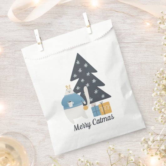 Kerst-sierboom voor kerst van Merry Catmas Bedankzakje (Geknipt)