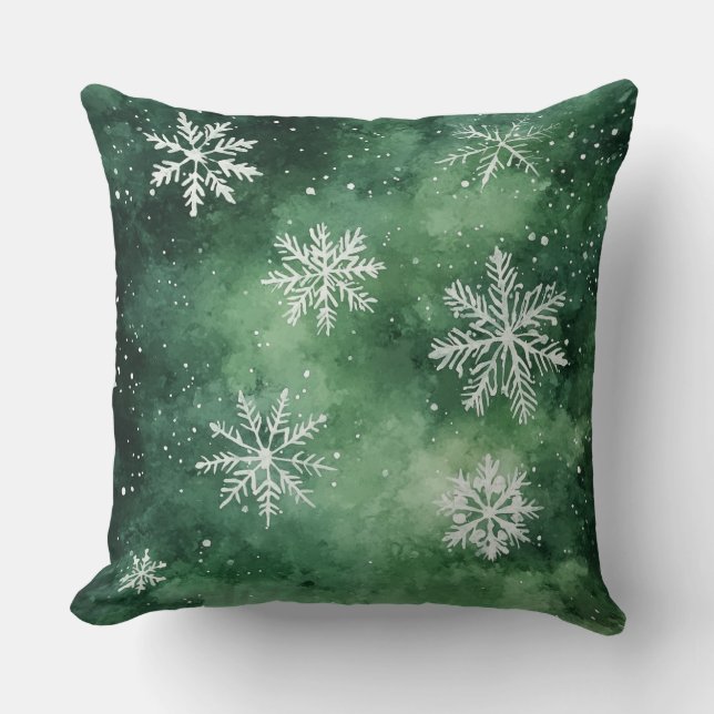 Kerst Sierkussen – Feestelijke vakantie decor (Voorkant)