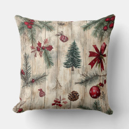 Kerst Sierkussen – Feestelijke vakantie decor