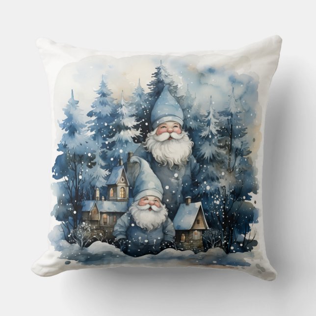 Kerst Sierkussen – Feestelijke vakantie decor (Voorkant)