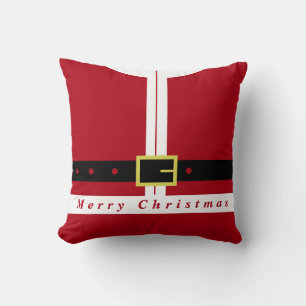Kerst Sierkussen Funny Santa Design
