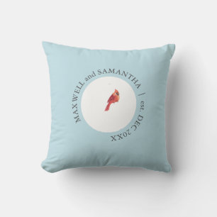 Kerst Sierkussennen Winter Wonderland Pas getrouwd Kussen