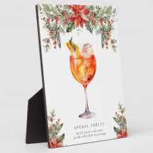 Kerst Signature Drank Bord