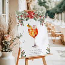 Kerst Signature Drank Bord