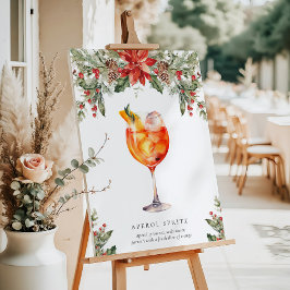Kerst Signature Drank Bord Poster