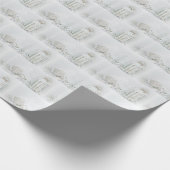 Kerst Silent Night Lantern Cadeaupapier (Hoek)