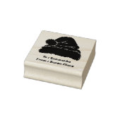 kerst sint-maarten vakantie minimaal rubberstempel (Stempel)