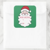 Kerst Sinterklaas Cadeau Label Stickers (Tas)