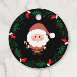 Kerst Sinterklaas Cadeaubijslags Bedankjes Labels