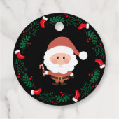 Kerst Sinterklaas Cadeaubijslags Bedankjes Labels (Achterkant)