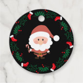 Kerst Sinterklaas Cadeaubijslags Bedankjes Labels (Voorkant)