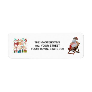 Kerst & Sinterklaas personaliseren Etiket