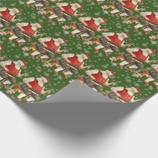 Kerst Sinterklaas Workshop Kant Sneeuwvlokken Cadeaupapier (Hoek)