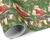 Kerst Sinterklaas Workshop Kant Sneeuwvlokken Cadeaupapier (Rol Hoek)