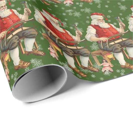 Kerst Sinterklaas Workshop Kant Sneeuwvlokken Cadeaupapier (Rol Hoek)