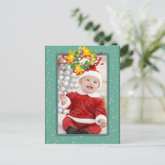 Kerst Sjabloon met klokken (Staand voorkant)