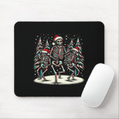 Kerst Skeletons - Halloween Kostuum Muismat (Met muis)