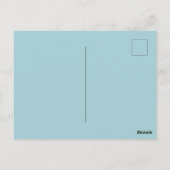 Kerst Skunk Pun: Jingle ruikt Briefkaart (Achterkant)