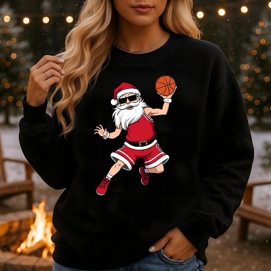 Kerst-Slam Dunk Basketbal Kerstmis Trui