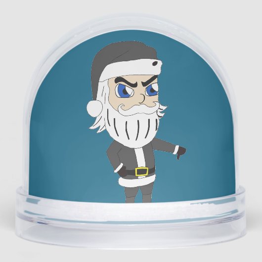 Kerst slechteriken sneeuwbol (Voorkant)