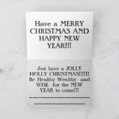 Kerst slee dichtbij kaart (Binnen)