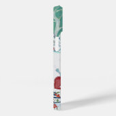 Kerst slee sleeën boodschappen doen meisje Iphone Case-Mate iPhone Case (Achterkant / Rechts)