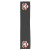 Kerst Sleighers Kerstman Rock Xmas Rocker Korte Tafelloper (Voorkant)