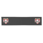 Kerst Sleighers Kerstman Rock Xmas Rocker Korte Tafelloper (Horizontaal)