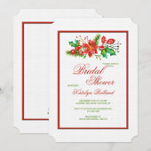 Kerst Sling Uitnodiging (Voorkant / Achterkant)