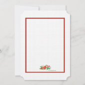 Kerst Slinger Uitnodiging (Achterkant)