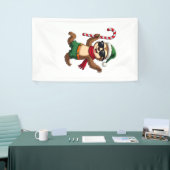 Kerst Sloth Elf Pepermunt Snoepstok Shirt Gi Spandoek (Beurs)