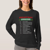 Kerst Sms Code T-shirt (Voorkant)