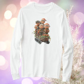 Kerst Sneeuw Leuk Vrouwen T-shirt