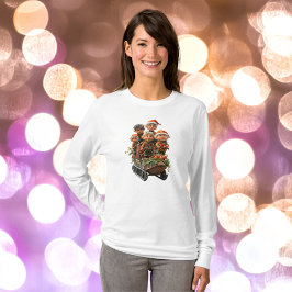 Kerst Sneeuw Leuk Vrouwen T-shirt