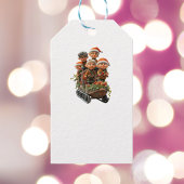 Kerst Sneeuw Leuk Witte Gift Labels Cadeaulabel