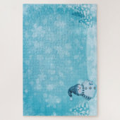 Kerst & Sneeuw Man Puzzel (Verticaal)