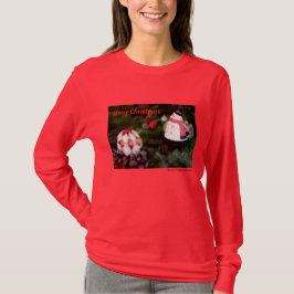 Kerst Sneeuwman en Ornament T-shirt