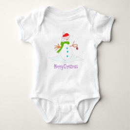 Kerst Sneeuwman · Eve Holiday · Cheer Snowy Green Romper
