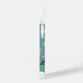 Kerst sneeuwman iPhone 14 hoesjes (Achterkant / Links)