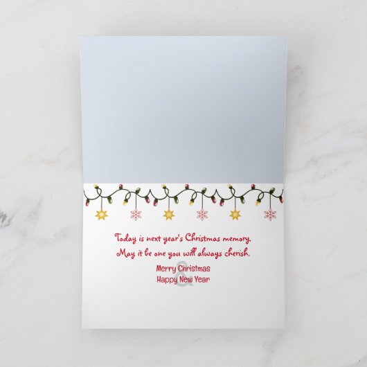 Kerst sneeuwman met Ierse Setter hond Kaart (Binnen)