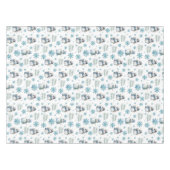 Kerst Sneeuwman Tafeldoek Tafelkleed (Voorkant (Horizontaal))