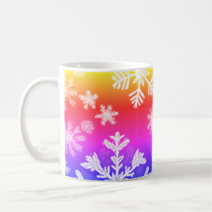 Kerst Sneeuwvlok Classic Reismok, 11 oz Koffiemok