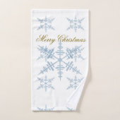 Kerst sneeuwvlok handdoek (Handdoek)