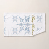 Kerst sneeuwvlok handdoek (Handdoek)