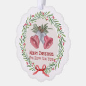 Kerst Sneeuwvlok, Papier Ornament (Links)